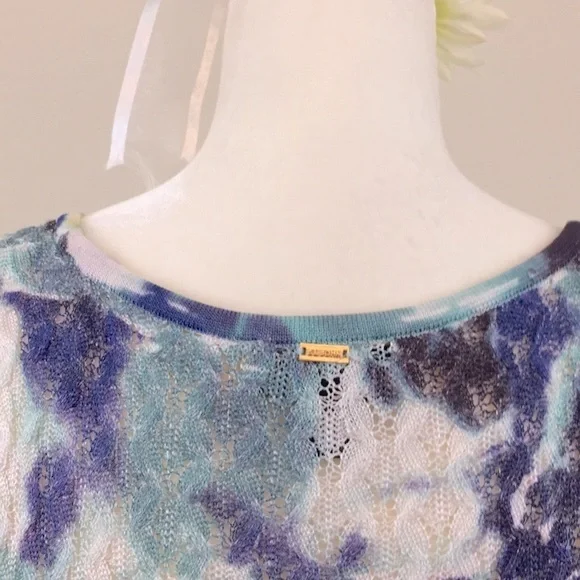 ST John yellow label Knit Top sz M - Picture 3 of 8